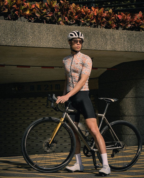 Café du Cycliste 車衣 Fleurette V2 Lightweight Jersey Chanterelle Chalk男款 奶油蕈菇