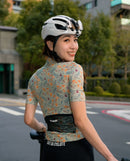 Café du Cycliste 車衣 Fleurette V2 Lightweight Jersey Chanterelle Agave 女款 草綠蕈菇