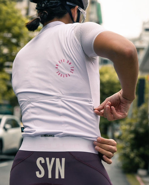 Biehler 車衣 Statement Jersey White 女款 白