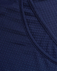 Café du Cycliste 底衫 Lillane Sleeveless Utralight Base Layer Navy 無袖 男款 深藍