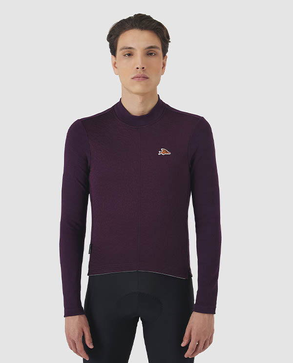 Café du Cycliste 車衣 Lydia LS Jersey Quetsche 長袖 男款 紫