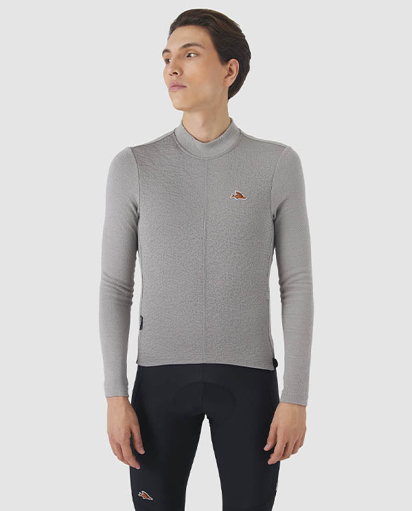 Café du Cycliste 車衣 Lydia LS Jersey Mountain Fog 長袖 男款 霧灰