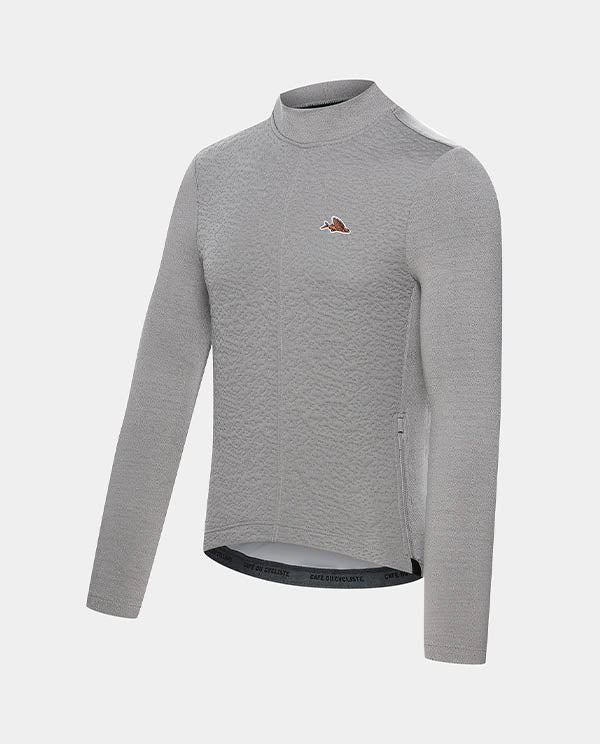 Café du Cycliste 車衣 Lydia LS Jersey Mountain Fog 長袖 男款 霧灰