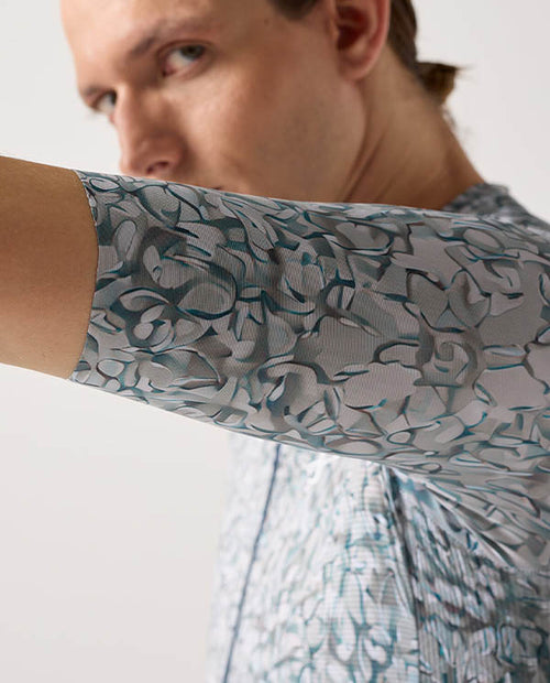 Givelo 車衣G90 LIGHT SS UNISEX JERSEY - MARBLE NAVY 大理石藍