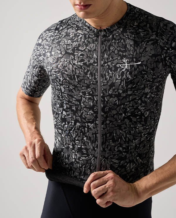 Givelo 車衣G90 LIGHT SS UNISEX JERSEY - MARBLE BLACK 大理石黑