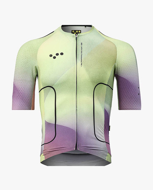 Pedla 車衣Pro Pursuit 2.0 Jersey Motion Lime 男款 城市黃/紫