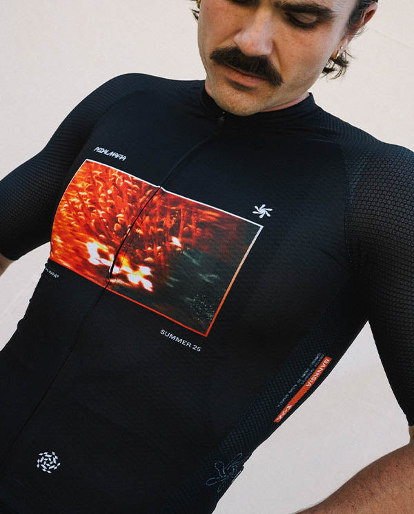PedalMafia 車衣 Core Jersey Flora Banksia 男款 黑