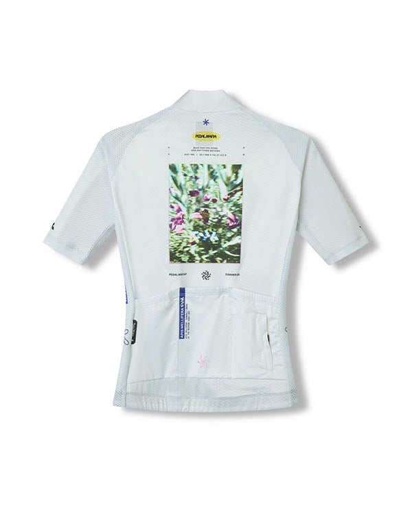 PedalMafia 車衣 Core Jersey Flora Apis Mellifera 女款 白