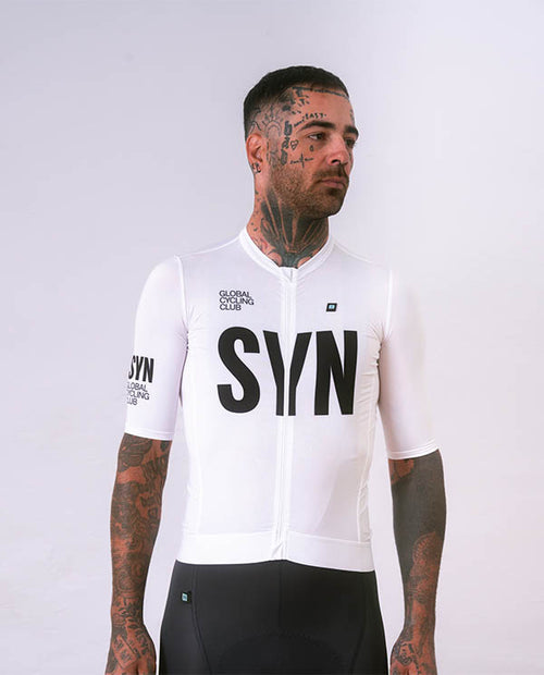 Biehler 車衣 Syndicate Training Jersey 2.0 White 男款 白