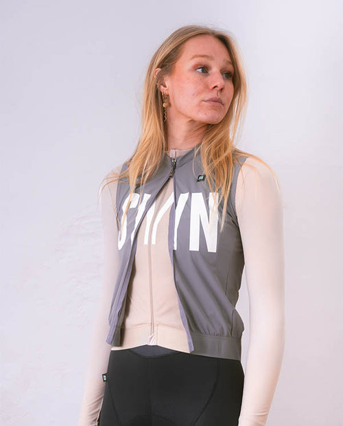 Biehler 防風背心Syndicate Training Vest 2.0 Steel 女款 灰