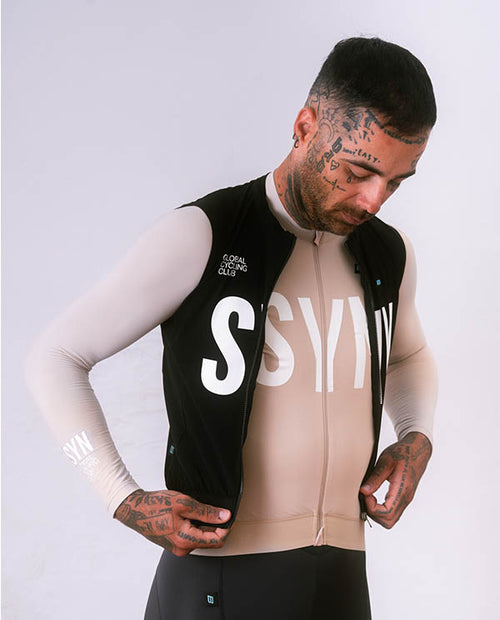 Biehler 防風背心Syndicate Training Vest 2.0 Black 男款 黑