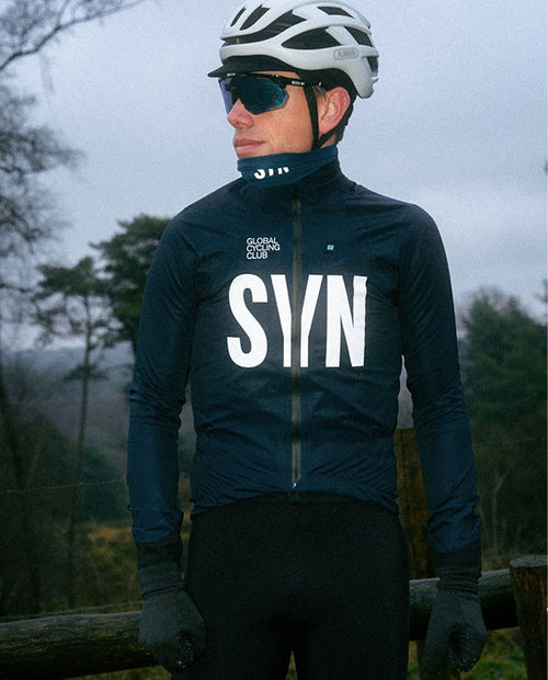 Biehler 全防雨外套Syndicate Defender Stay Dry Jacket Pale Blue 男女共版 藍