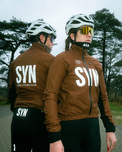 Biehler 全防雨外套Syndicate Defender Stay Dry Jacket Pale Rust 男女共版 棕