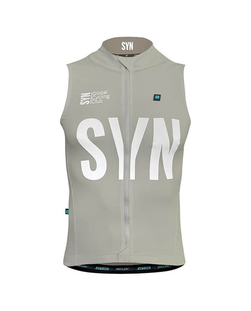 Biehler 防風背心Syndicate Gilet Pearl 男款 珍珠白