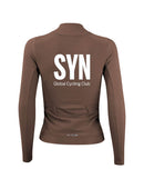 Biehler 中量長袖車衣Syndicate Training LS Jersey Pimento 女款 咖啡