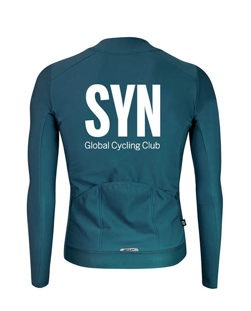 Biehler 中量長袖車衣Syndicate Training LS Jersey Dawn 男款 黎明藍