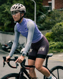 Biehler 薄長袖車衣 Statement LS Jersey Lavender Grey 女款 灰紫