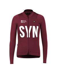 Biehler 長袖車衣Syndicate Training LS Jersey Crimson 女款 緋紅