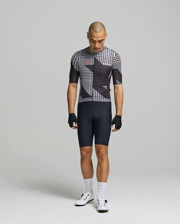 Pedla 車衣HoundsKNIT Training Jersey Black OFFSET 男款 黑白大千鳥格