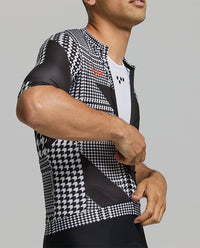 Pedla 車衣HoundsKNIT Training Jersey Black OFFSET 男款 黑白大千鳥格