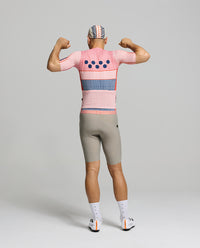 Pedla 車衣HoundsKNIT Training Jersey Pastel Pink 男款 粉格紋