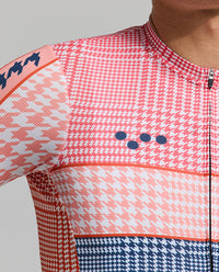 Pedla 車衣HoundsKNIT Training Jersey Pastel Pink 男款 粉格紋