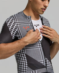 Pedla 車衣HoundsKNIT Training Jersey Black OFFSET 男款 黑白大千鳥格