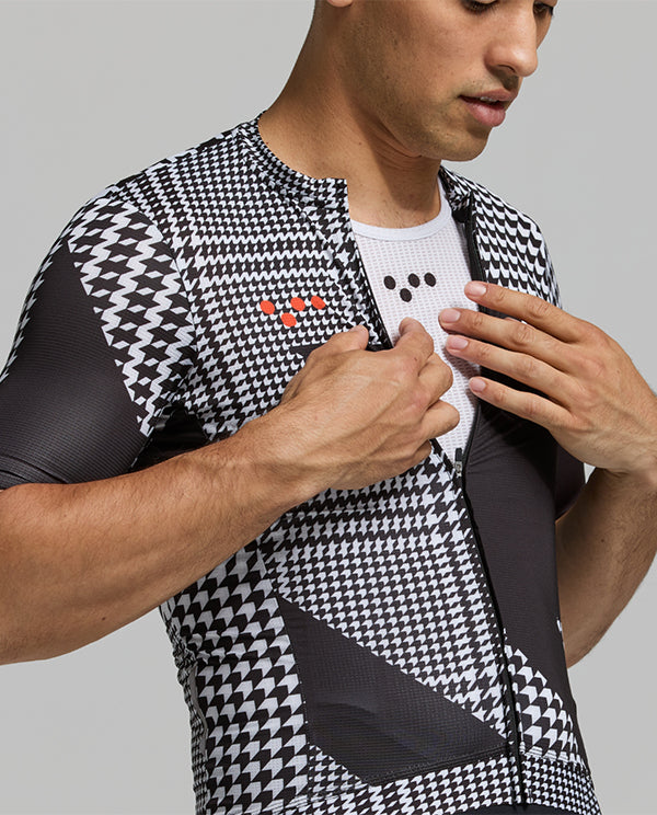 Pedla 車衣HoundsKNIT Training Jersey Black OFFSET 男款 黑白大千鳥格