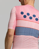 Pedla 車衣HoundsKNIT Training Jersey Pastel Pink 男款 粉格紋