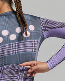 Pedla 車衣HoundsKNIT Training Jersey Lavender 薄長袖 女款 薰衣草紫