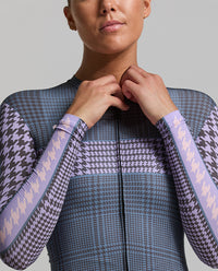 Pedla 車衣HoundsKNIT Training Jersey Lavender 薄長袖 女款 薰衣草紫