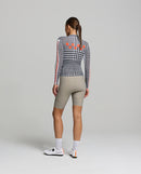 Pedla 車衣HoundsKNIT Training Jersey Monochrome 薄長袖 女款 黑白小千鳥格紋