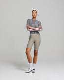 Pedla 車衣HoundsKNIT Training Jersey Monochrome 薄長袖 女款 黑白小千鳥格紋