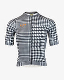 Pedla 車衣HoundsKNIT Training Jersey Monochrome 男款 黑白小千鳥格