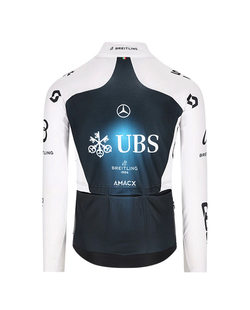Q36.5 刷毛長袖車衣Gregarius Q36.5 Pro Cycling Team LS Jersey 2025 男款 白黑