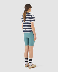 Café du Cycliste 車衣Sandrine Jersey Mariniere 女款 海軍藍白條紋