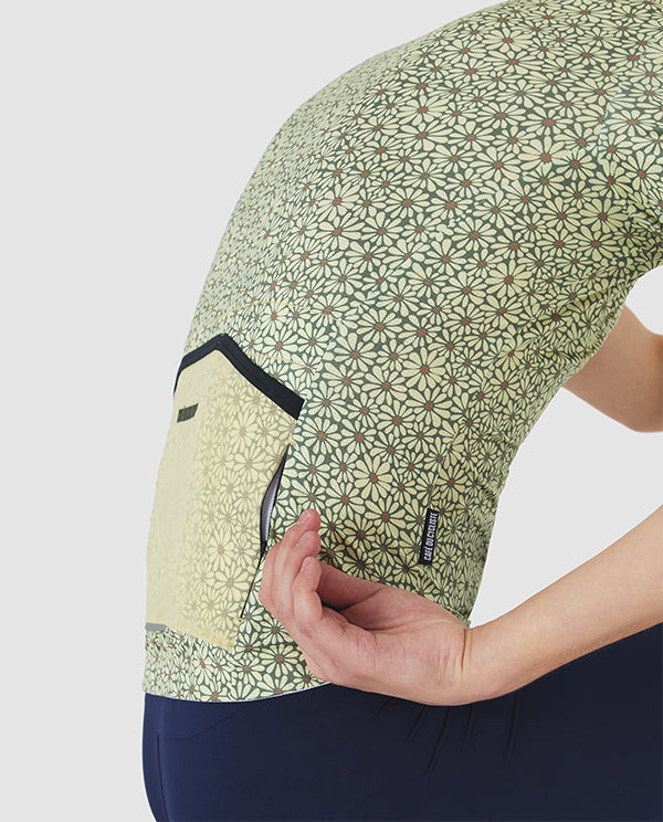 Café du Cycliste 車衣 Fleurette V2 Daisy Naples Yellow 男款 那不勒斯黃
