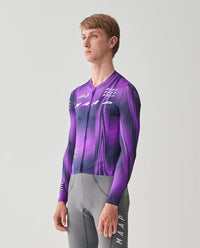 MAAP 車衣 Mens World Tour Pro Air LS Jersey 市售版 長袖 男款 紫