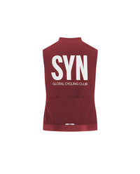Biehler 防風背心Syndicate Training Vest 2.0 Merlot 女款 酒紅
