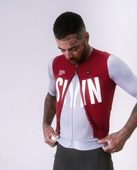 Biehler 防風背心Syndicate Training Vest 2.0 Merlot 男款 酒紅