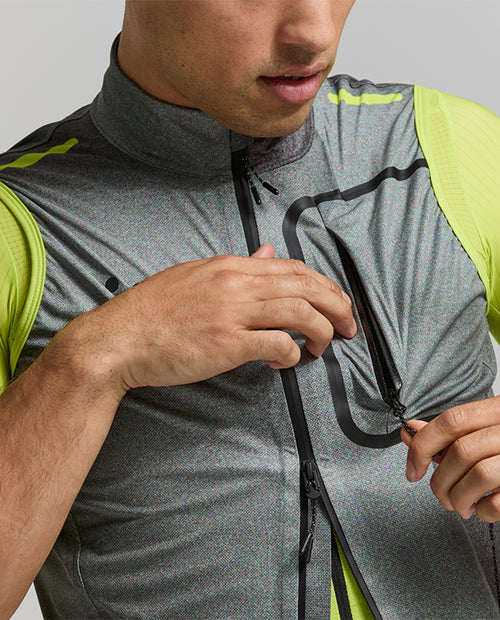 Pedla 防雨背心Pro Deflect Gilet Motion Graphite 男款 漸層灰