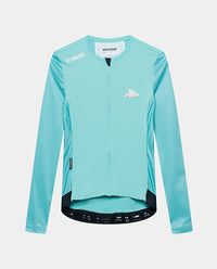 Café du Cycliste 車衣 Roxane LS Jersey Riviera Blue 長袖 女款 蔚藍