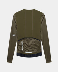 Café du Cycliste 車衣 Roxane LS Jersey Khaki 長袖 男款 卡其綠