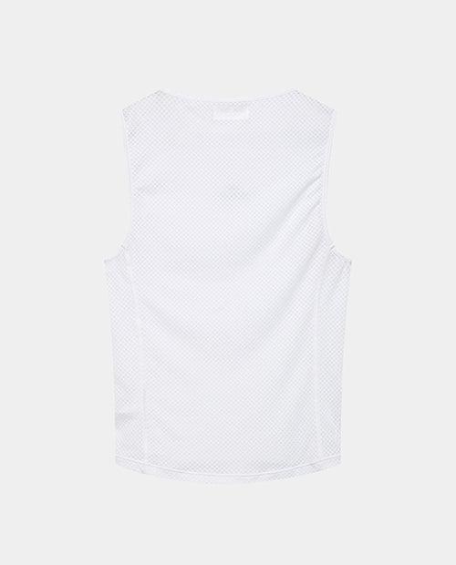 Café du Cycliste 底衫 Liliane Sleeveless Utralight Base Layer White 無袖 男款 白