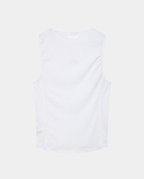Café du Cycliste 底衫 Liliane Sleeveless Utralight Base Layer White 無袖 男款 白
