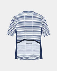 Café du Cycliste 車衣 Romy Midweight Jersey WhiteNavy 女款 藍白紋