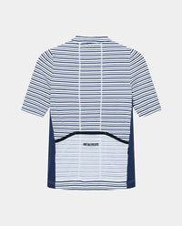 Café du Cycliste 車衣 Romy Midweight Jersey WhiteNavy 男款 藍白紋