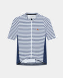 Café du Cycliste 車衣 Romy Midweight Jersey WhiteNavy 男款 藍白紋