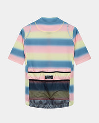 Café du Cycliste 車衣 Audax Mona V2 Superlight Jersey V2 PlushNaplesYellow 女款 粉黃藍條紋