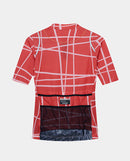 Café du Cycliste 車衣 Audax Mona V2 Superlight Jersey V2 Cinder Red Plush 女款 紅底粉條紋